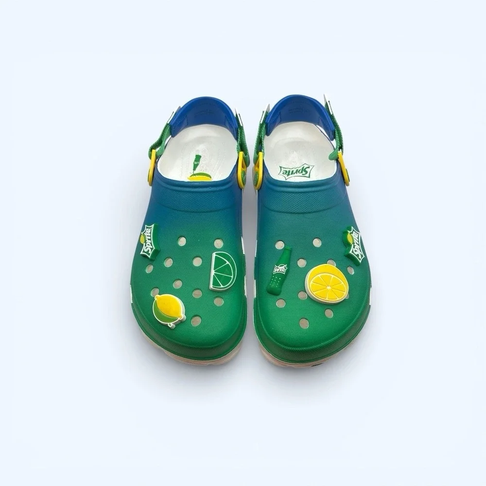 Crocs Sprite Coca-Cola All‎ Terrain Clogs Sandals Men's Size 11 Womens 13 New